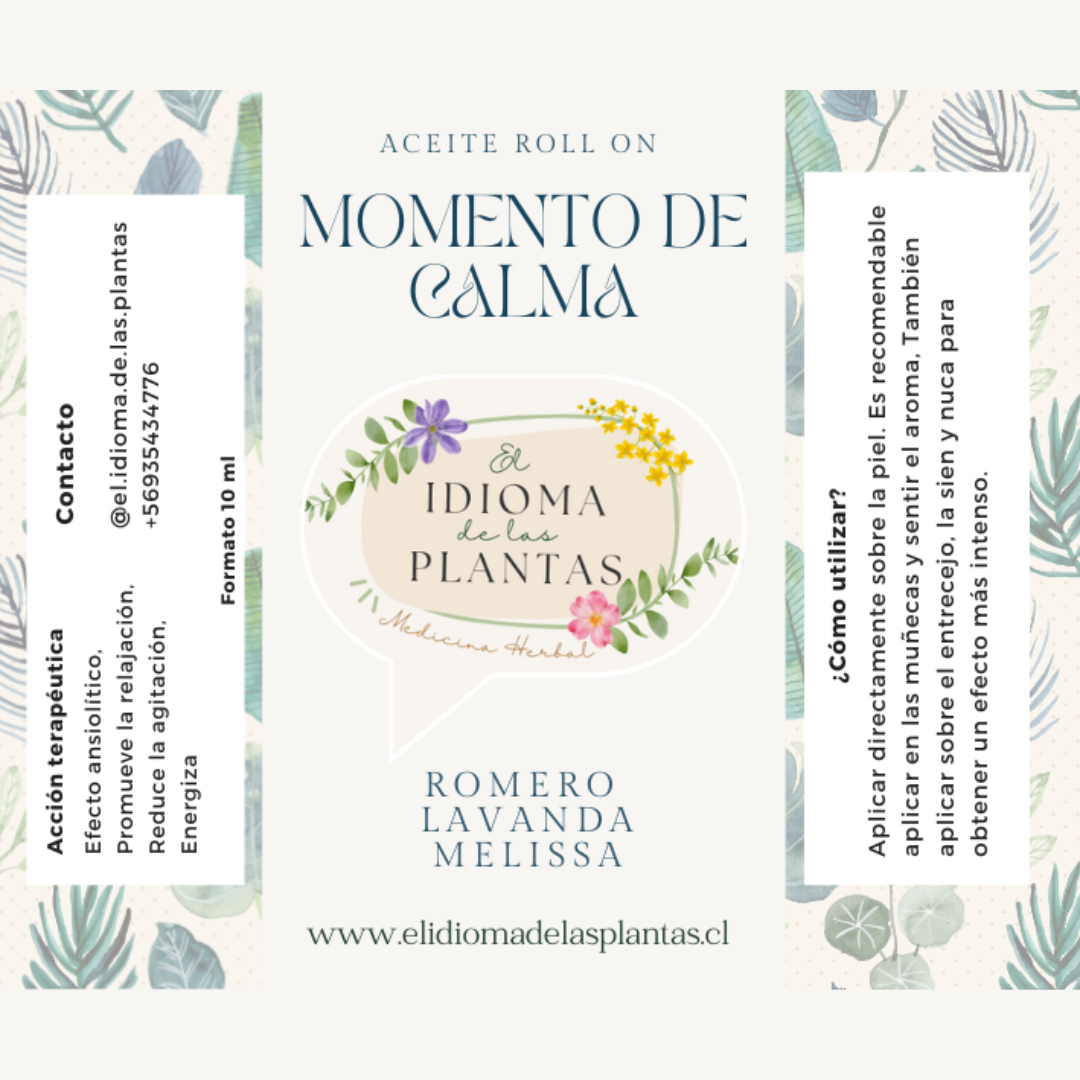 Aceite roll on - Momento de calma